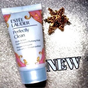 Estee Lauder NWT Cleanser/Purifying Mask Perfectly Clean Multi-Action Foam 1OZ 🍭